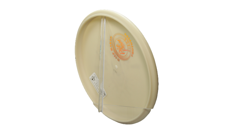 Pie Pan Discs Fear The BogeyMan Prototype Butter Line Glow Bagger Putter Back View