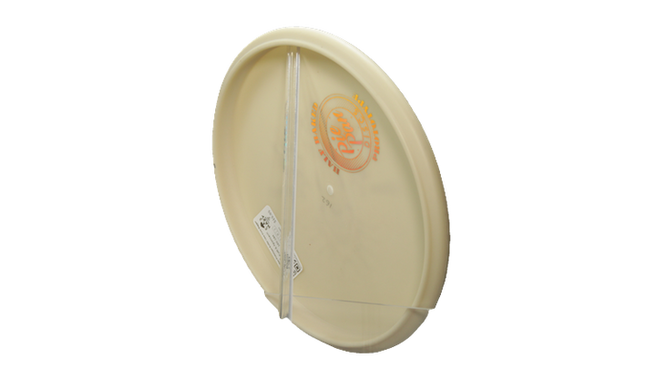 Pie Pan Discs Fear The BogeyMan Prototype Butter Line Glow Bagger Putter Back View