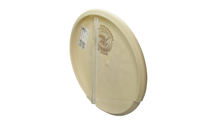 Pie Pan Discs Fear The BogeyMan Prototype Butter Line Glow Bagger Putter Back View