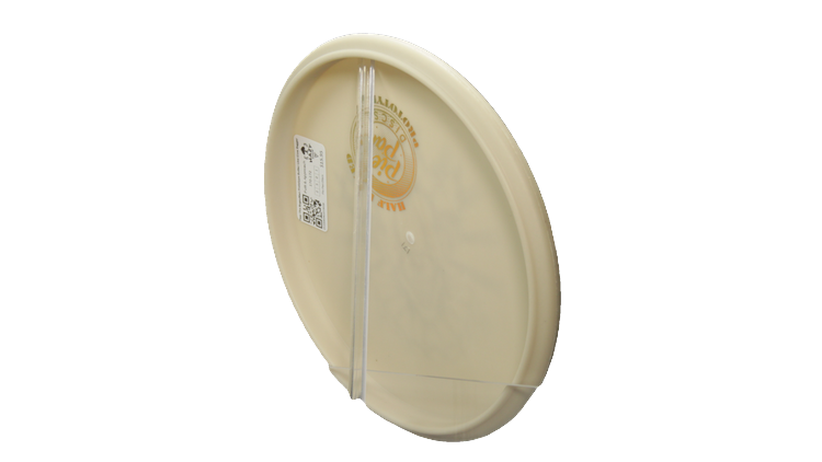 Pie Pan Discs Fear The BogeyMan Prototype Butter Line Glow Bagger Putter Back View