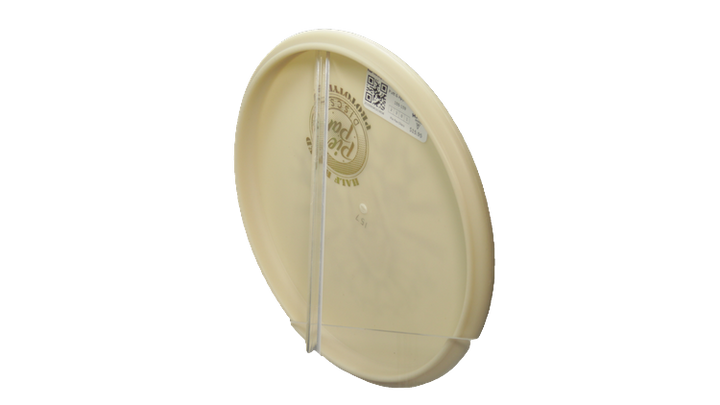 Pie Pan Discs Fear The BogeyMan Prototype Butter Line Glow Bagger Putter Back View