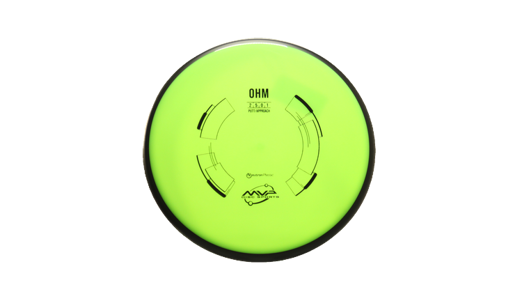 MVP Neutron Ohm Putter Front View