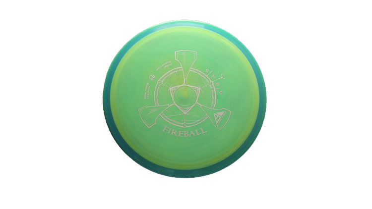 Axiom Neutron Fireball Fairway Driver Front View