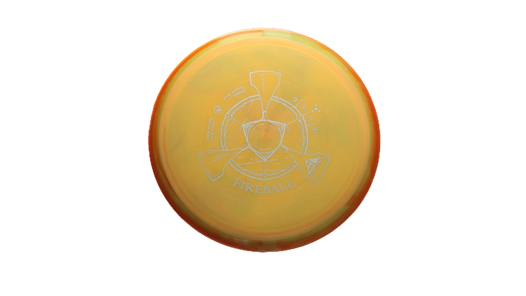 Axiom Neutron Fireball Fairway Driver Front View