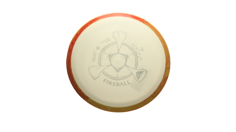 Axiom Neutron Fireball Fairway Driver Front View