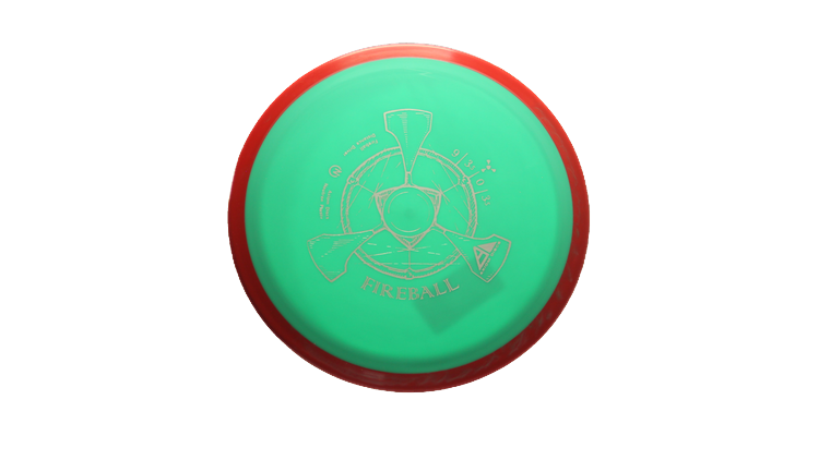 Axiom Neutron Fireball Fairway Driver Front View