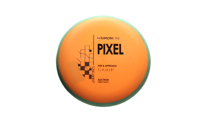 Axiom Firm Electron Pixel Putter Front View