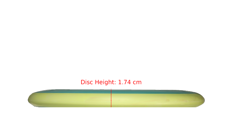 Axiom Firm Electron Pixel Putter Profile View