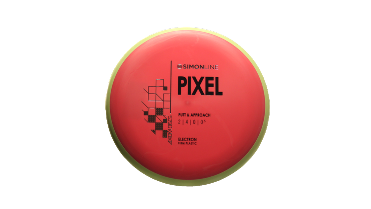 Axiom Firm Electron Pixel Putter Front View