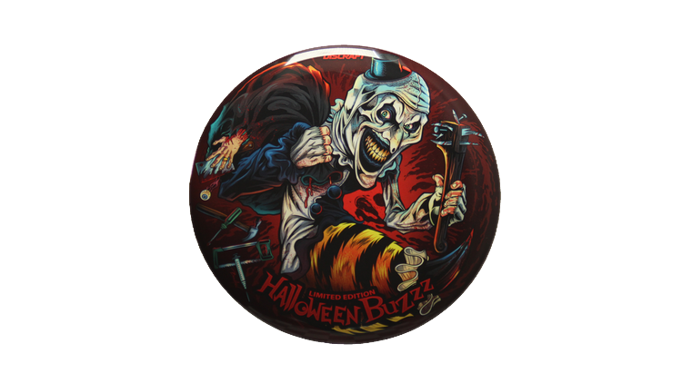 Discraft 2025 Halloween SuperColor Buzzz Midrange Front View
