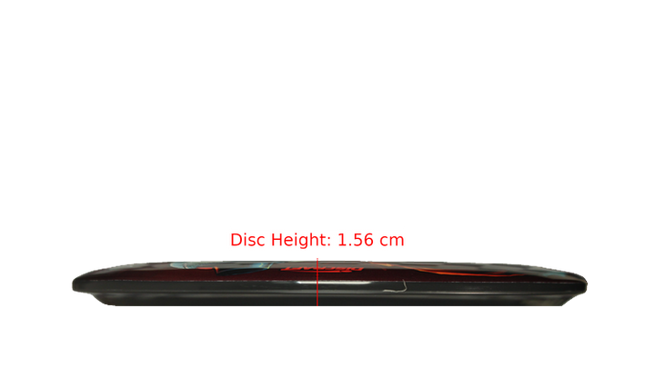 Discraft 2025 Halloween SuperColor Buzzz Midrange Profile View