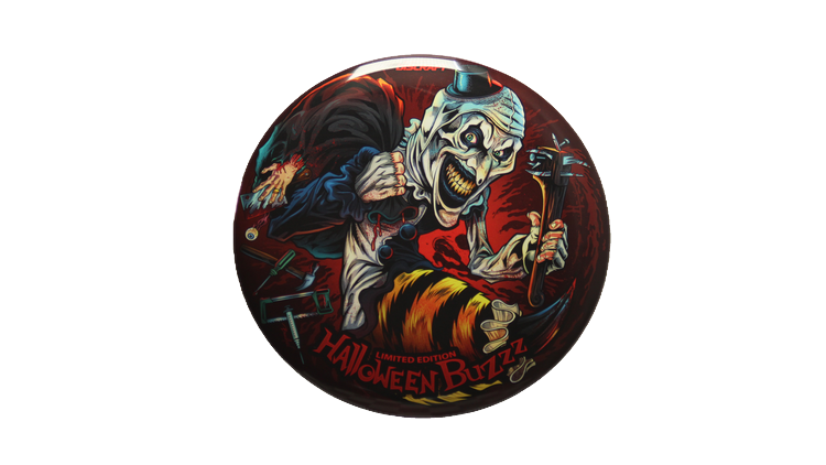 Discraft 2025 Halloween SuperColor Buzzz Midrange Front View