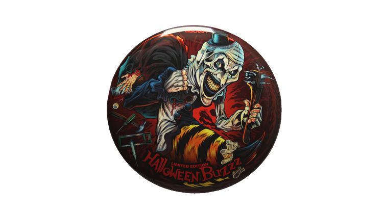 Discraft 2025 Halloween SuperColor Buzzz Midrange Front View