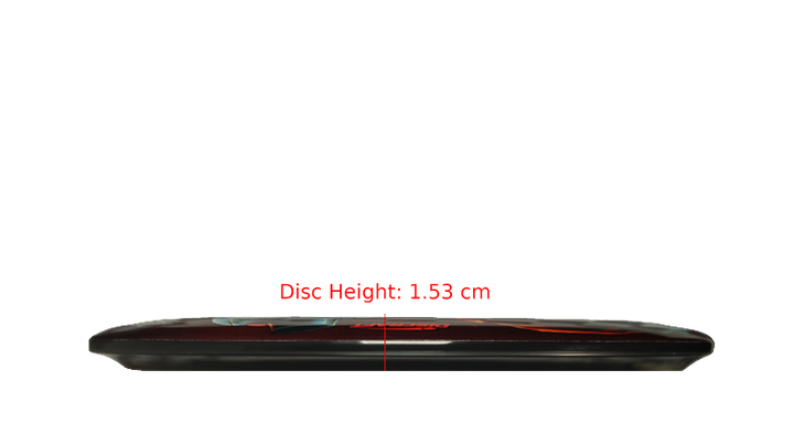 Discraft 2025 Halloween SuperColor Buzzz Midrange Profile View