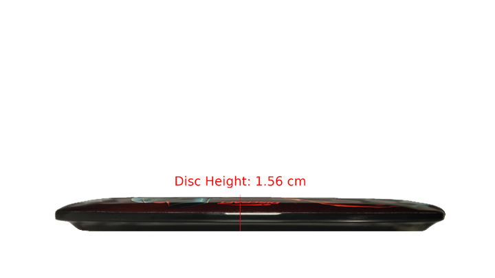 Discraft 2025 Halloween SuperColor Buzzz Midrange Profile View