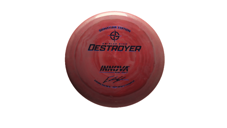 Innova 2025 E. Salonen Swirled Star Destroyer Distance Driver Front View