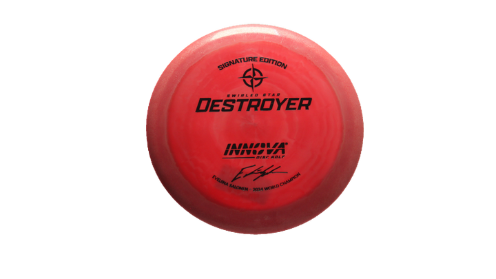 Innova 2025 E. Salonen Swirled Star Destroyer Distance Driver Front View