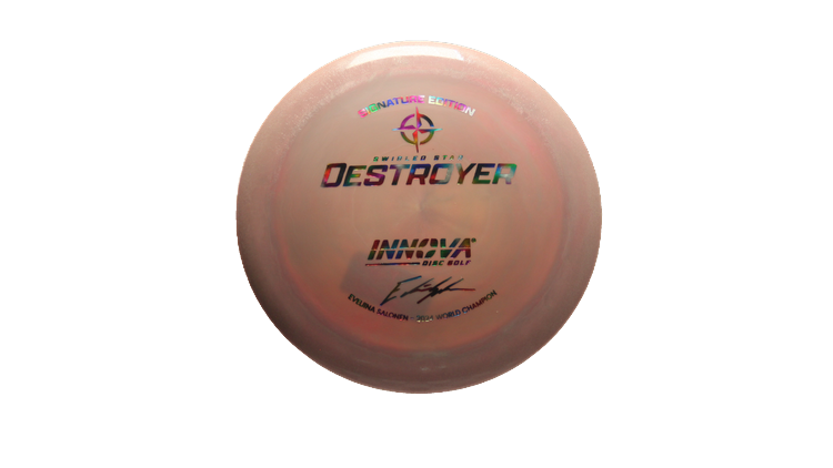 Innova 2025 E. Salonen Swirled Star Destroyer Distance Driver Front View