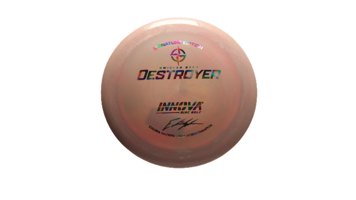 Innova 2025 E. Salonen Swirled Star Destroyer Distance Driver Front View