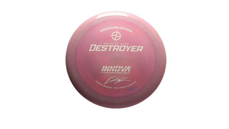 Innova 2025 E. Salonen Swirled Star Destroyer Distance Driver Front View