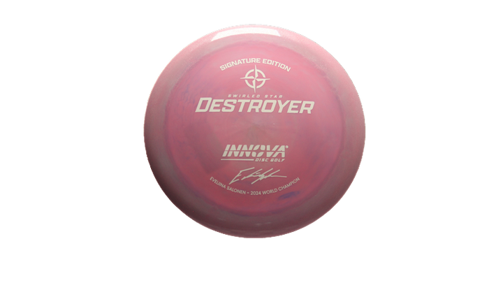 Innova 2025 E. Salonen Swirled Star Destroyer Distance Driver Front View