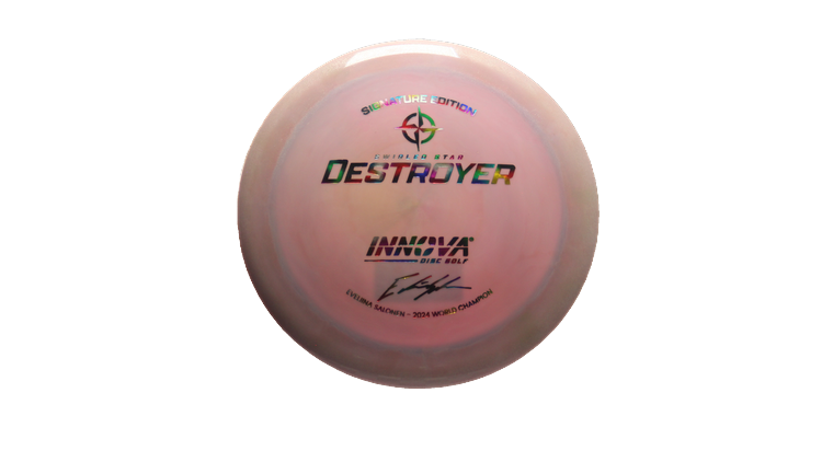 Innova 2025 E. Salonen Swirled Star Destroyer Distance Driver Front View