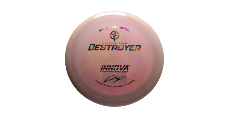 Innova 2025 E. Salonen Swirled Star Destroyer Distance Driver Front View