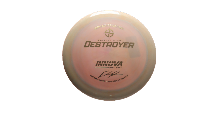 Innova 2025 E. Salonen Swirled Star Destroyer Distance Driver Front View