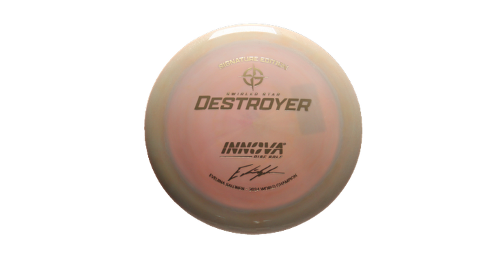 Innova 2025 E. Salonen Swirled Star Destroyer Distance Driver Front View