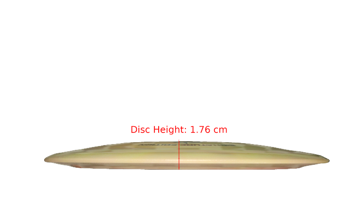 Innova 2025 E. Salonen Swirled Star Destroyer Distance Driver Profile View