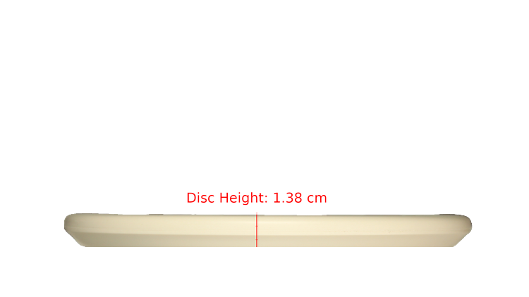 Discraft Putter Line Zone OS Putter Profile View