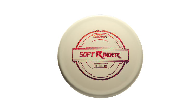 Discraft Putter Line Soft Ringer Putter Front View