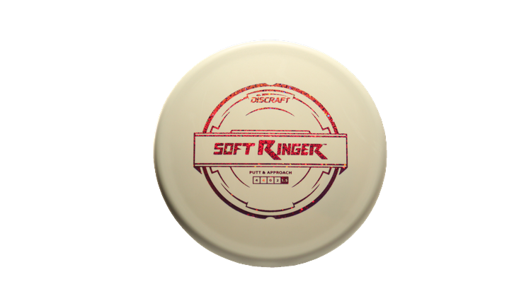 Discraft Putter Line Soft Ringer Putter Front View