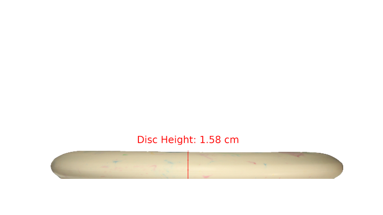 Discraft Ricky Wysocki Signature Series Jawbreaker Focus Putter Profile View