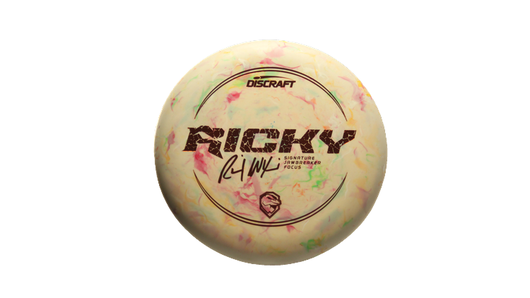 Discraft Ricky Wysocki Signature Series Jawbreaker Focus Putter Front View