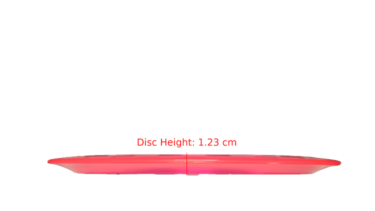 Discraft Z Flick Distance Driver Profile View