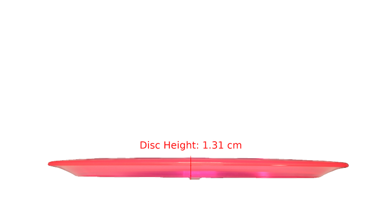 Discraft Z Flick Distance Driver Profile View
