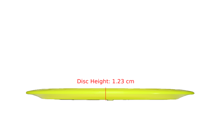 Discraft Z Flick Distance Driver Profile View
