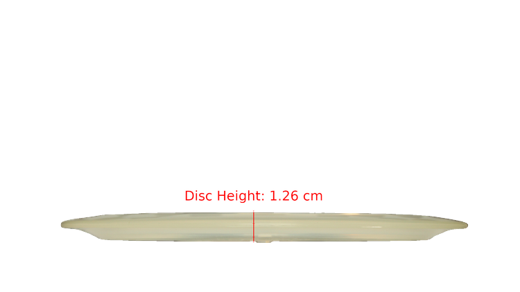 Discraft Z Flick Distance Driver Profile View