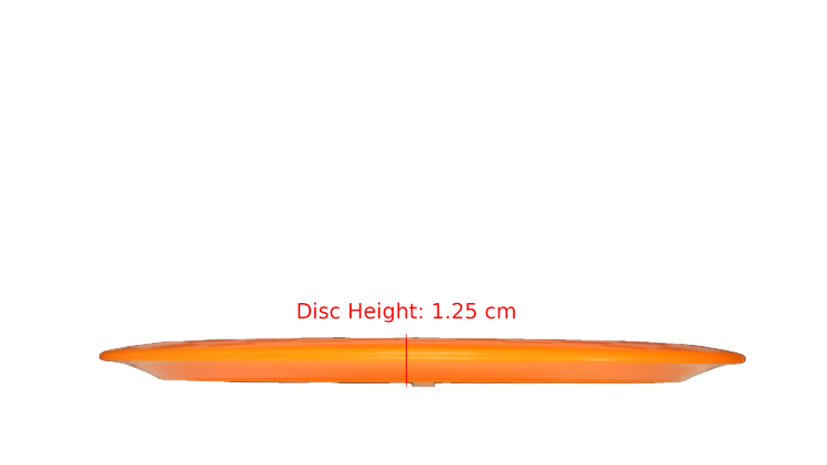 Discraft Z Flick Distance Driver Profile View