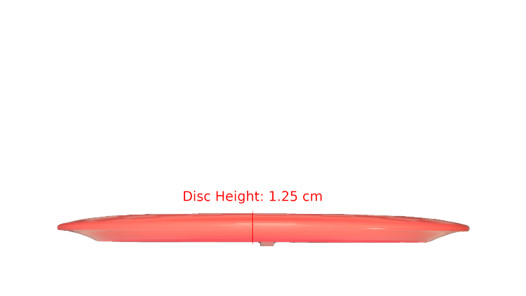 Discraft Z Flick Distance Driver Profile View