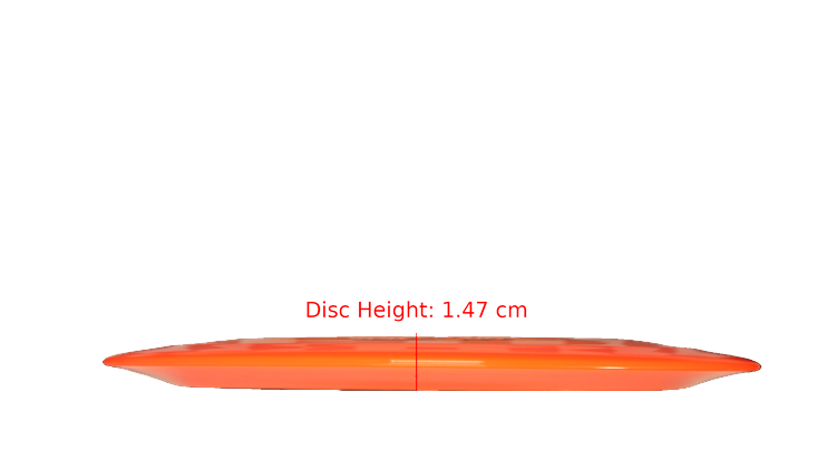Discraft Z Nuke OS Distance Driver Profile View