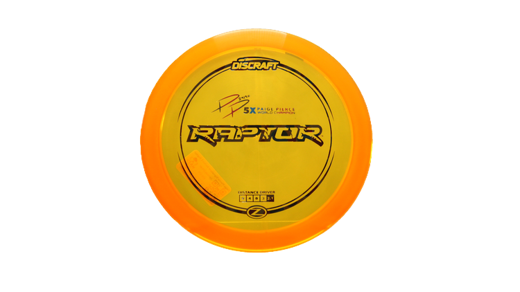 Discraft Paige Pierce Signature Series Z Raptor Fairway Driver Front View