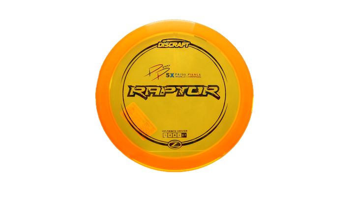Discraft Paige Pierce Signature Series Z Raptor Fairway Driver Front View