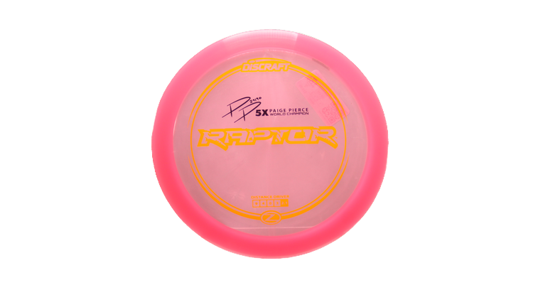 Discraft Paige Pierce Signature Series Z Raptor Fairway Driver Front View