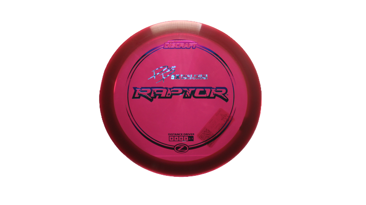 Discraft Paige Pierce Signature Series Z Raptor Fairway Driver Front View