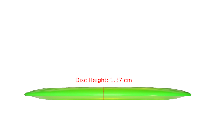 Discraft Z Thrasher Distance Driver Profile View