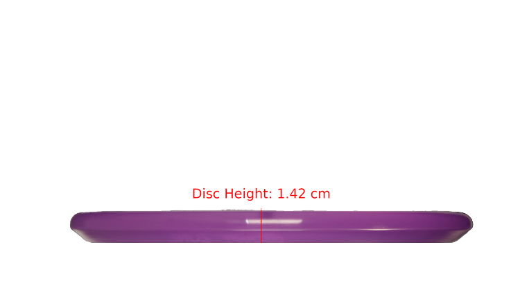 Discraft Z Zone Putter Profile View