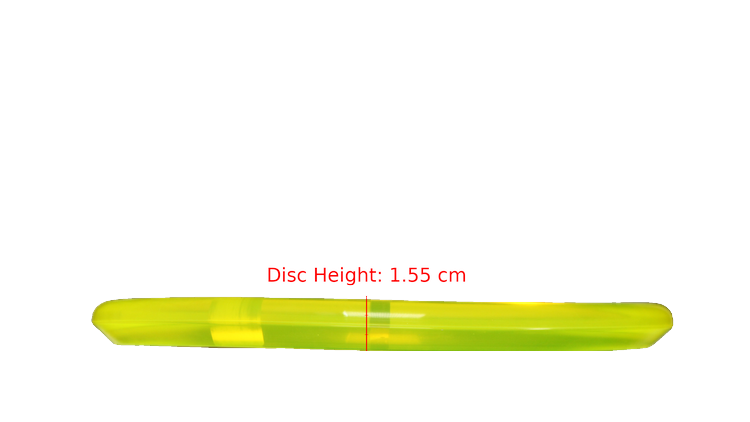 Discraft Z Zone Putter Profile View