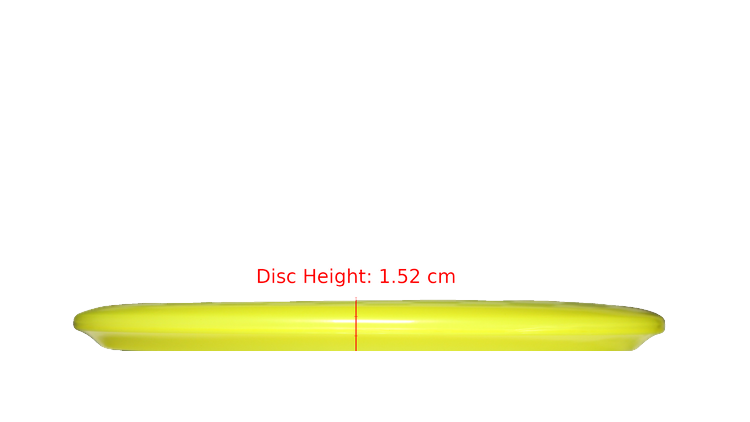 Discraft Big Z Buzzz Midrange Profile View